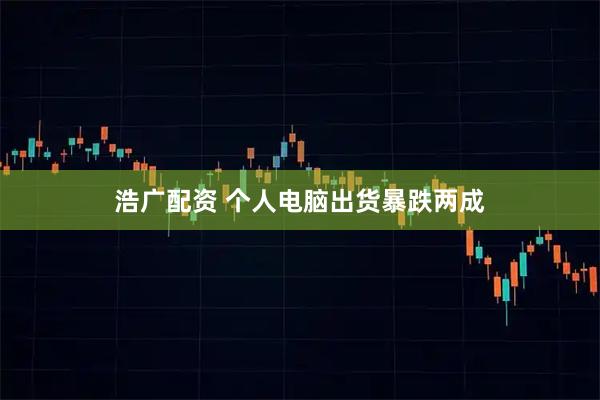 浩广配资 个人电脑出货暴跌两成